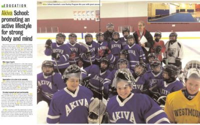 Akiva Athletics Highlighted in The Suburban Digital Magazine