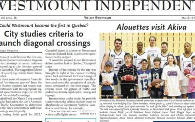 Akiva and the Alouettes in The Westmount Independent