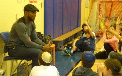 PK Subban Visits Akiva School