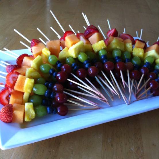 Parshat Noach – Healthy Rainbow Kebabs!