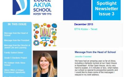 Akiva Digital Newsletter – December 2013