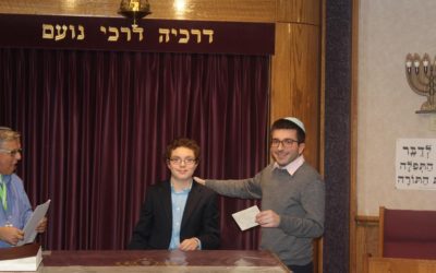 Akiva Student Aron Widman Places first in regional Chidon Hatanach Competition