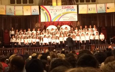 Akiva Choir at the Zimria