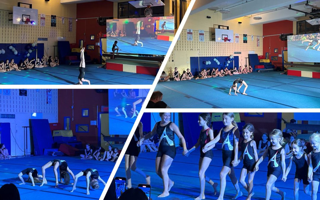 Akiva Students Flip for the annual Gym Show!