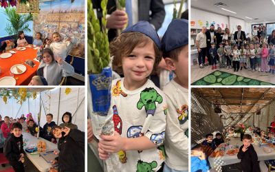 Akiva School Celebrates Sukkot
