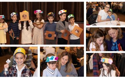 La maternelle célèbre la Pâque juive avec ses grands-parents