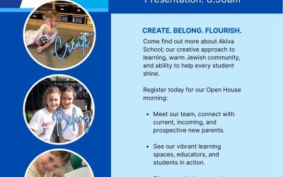Explore Akiva – Open House Morning – October 28th 2026